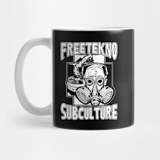 Freetekno Subculture Tekno Rave Mug